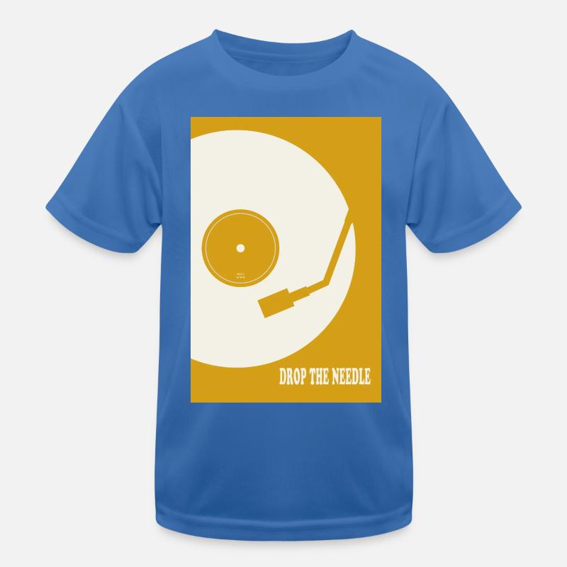 Affiche de platine Drop The Needle T-shirt sport Enfant