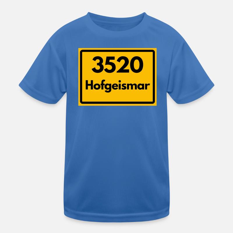 ANCIEN CODE POSTAL RETRO 3520 HOFGEISMAR T-shirt sport Enfant