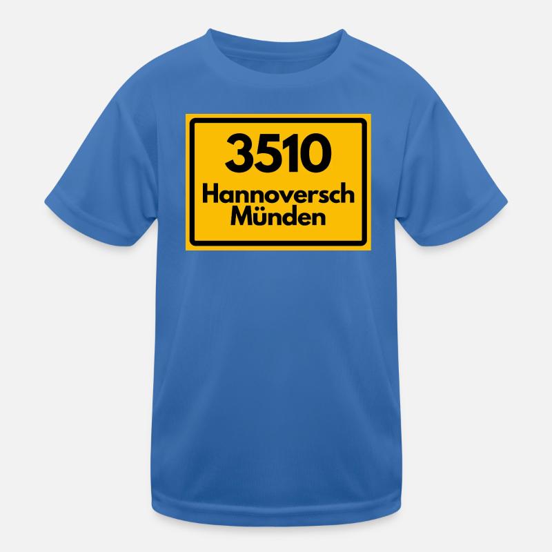 ANCIEN CODE POSTAL 3510 HANNOVERSCH MÜNDEN HANN T-shirt sport Enfant