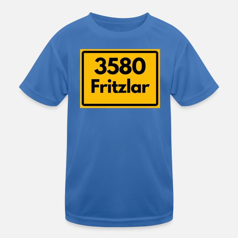 ANCIEN CODE POSTAL RETRO 3580 FRITZLAR DOMFACH T-shirt sport Enfant