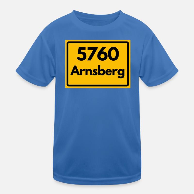 OLD POSTCODE POSTCODE RETRO 5760 ARNSBERG Kids Functional T-Shirt