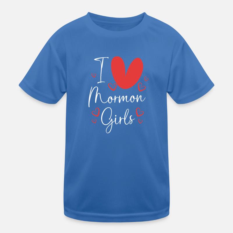 Mormonen Mädchen Kinder Funktions-T-Shirt