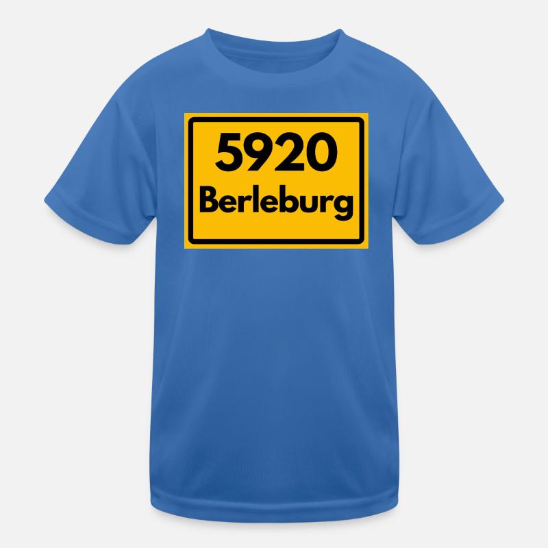 ANCIEN CODE POSTAL RETRO 5920 BERLEBURG T-shirt sport Enfant