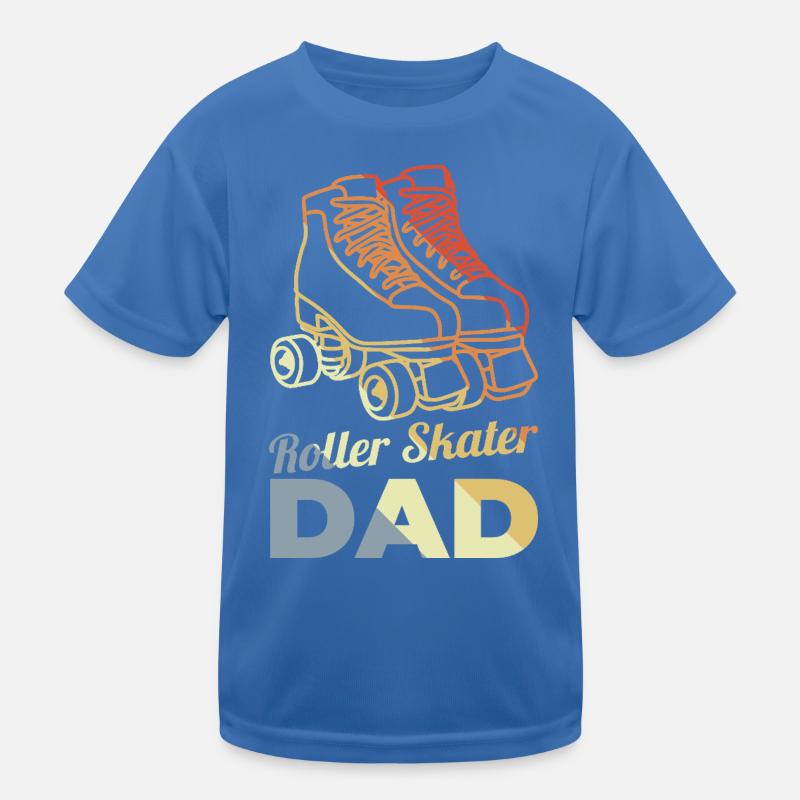Père du roller T-shirt sport Enfant