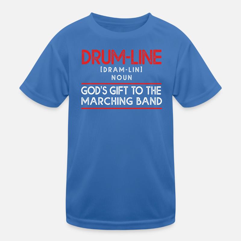 Drumsticks Drums Drummers Kids Functional T-Shirt