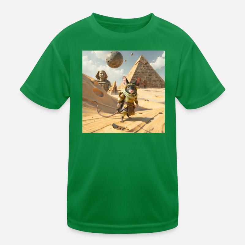 Rat aventureux en Égypte T-shirt sport Enfant