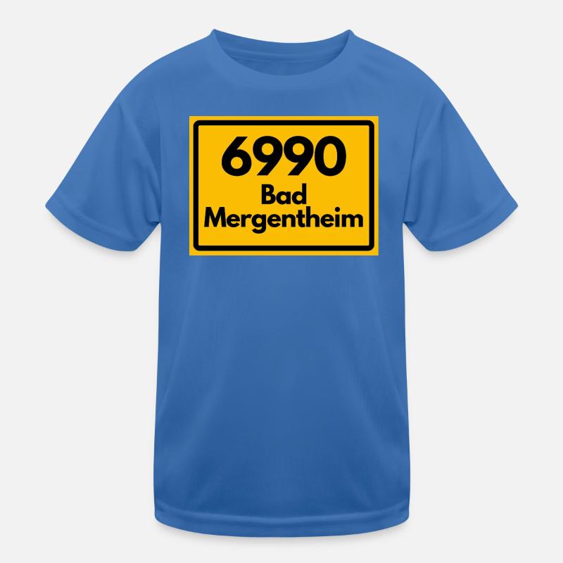 ANCIEN CODE POSTAL RETRO 6990 BAD MERGENTHEIM T-shirt sport Enfant