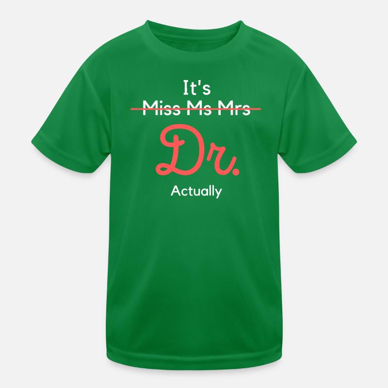 Dr Title Empower Tee Kids Functional T-Shirt