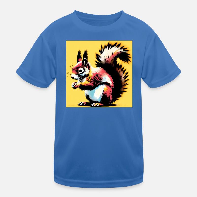 écureuil T-shirt sport Enfant