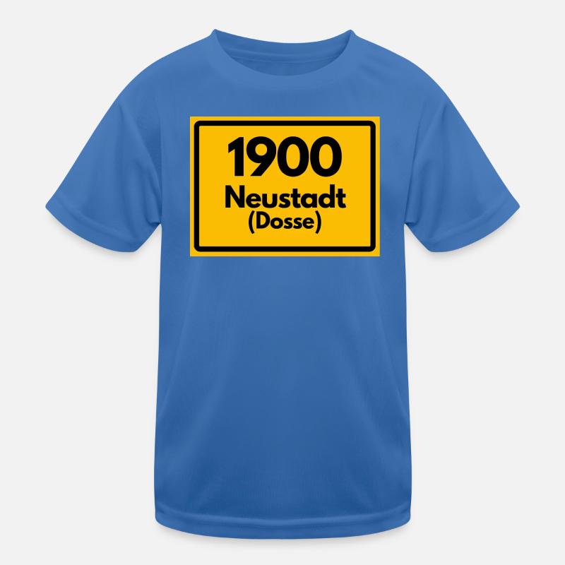 ANCIEN CODE POSTAL RÉTRO 1900 NEUSTADT DOSSE T-shirt sport Enfant