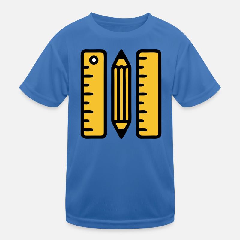 Pen Rulers Drawing Architecture Kids Functional T-Shirt
