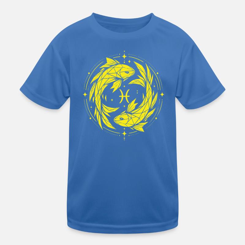 Pisces Symbol – Gentle & Modern Kids Functional T-Shirt