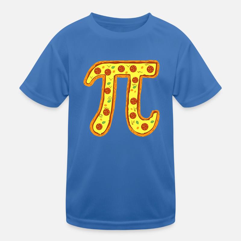 Emblème Pizza Pi, symbole Pepperoni T-shirt sport Enfant