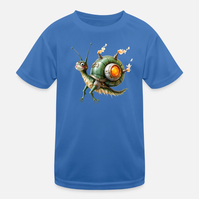 Réacteur d’escargot steampunk T-shirt sport Enfant