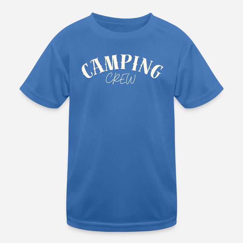 Camping Crew Kinder Funktions-T-Shirt