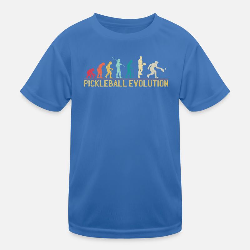 Pickleball Evolution Progression Design Kinder Funktions-T-Shirt