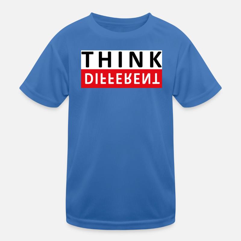 Think Different Kinder Funktions-T-Shirt