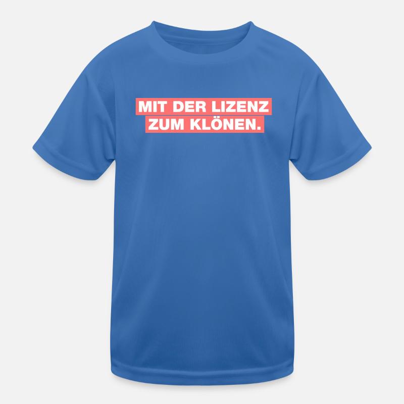 Avec la licence de clonage T-shirt sport Enfant