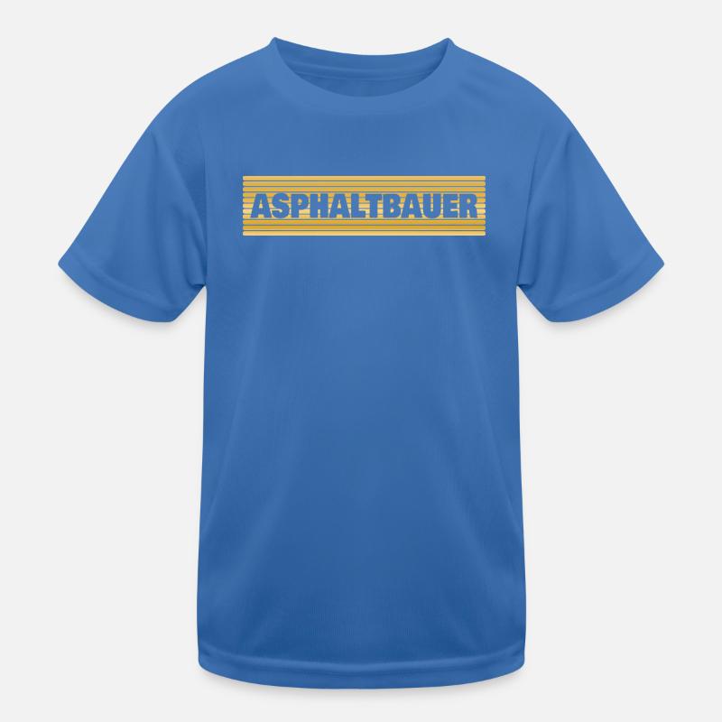 Asphalt Builder Kids Functional T-Shirt