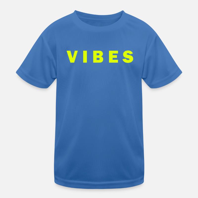 Elektrische Neon-VibesDesign Kinder Funktions-T-Shirt