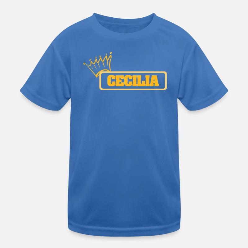Cecilia als Name Kinder Funktions-T-Shirt