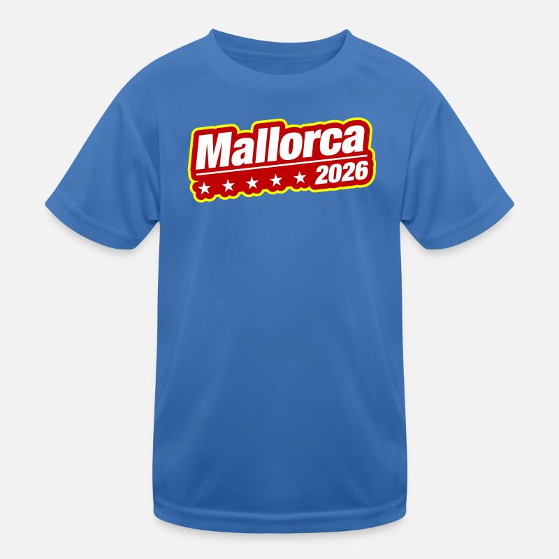 Mallorca 2026 Kinder Funktions-T-Shirt
