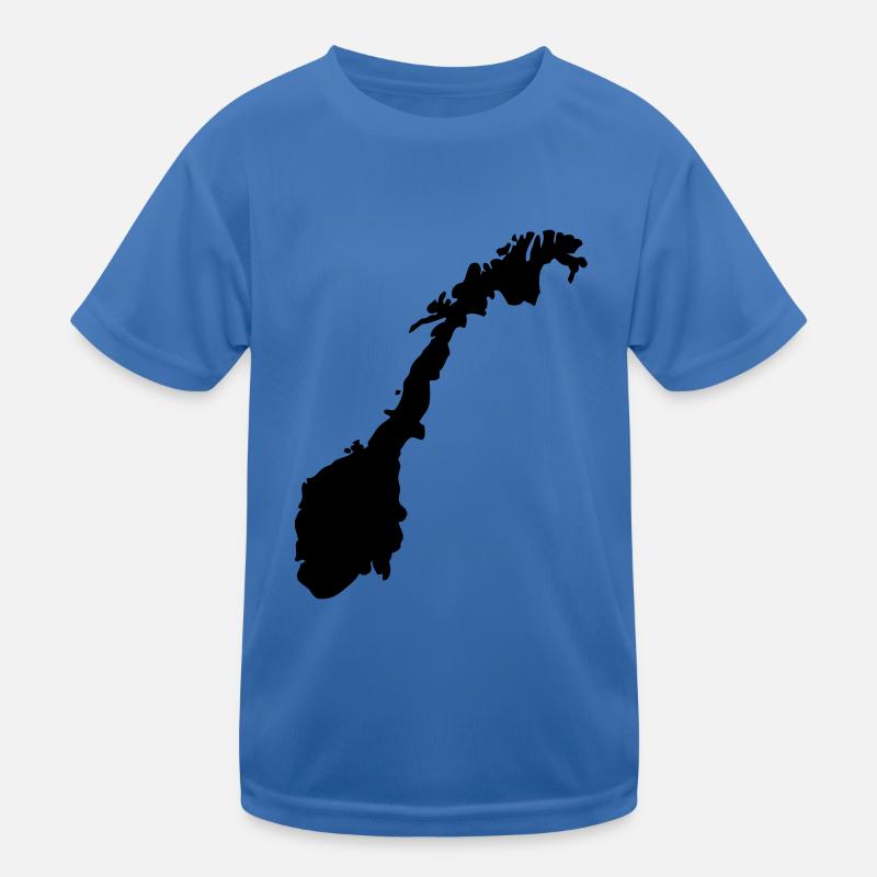 Norwegen Kinder Funktions-T-Shirt
