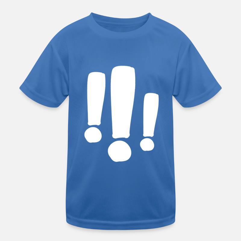 Ausrufezeichen - exclamation mark - Satzzeichen Kinder Funktions-T-Shirt