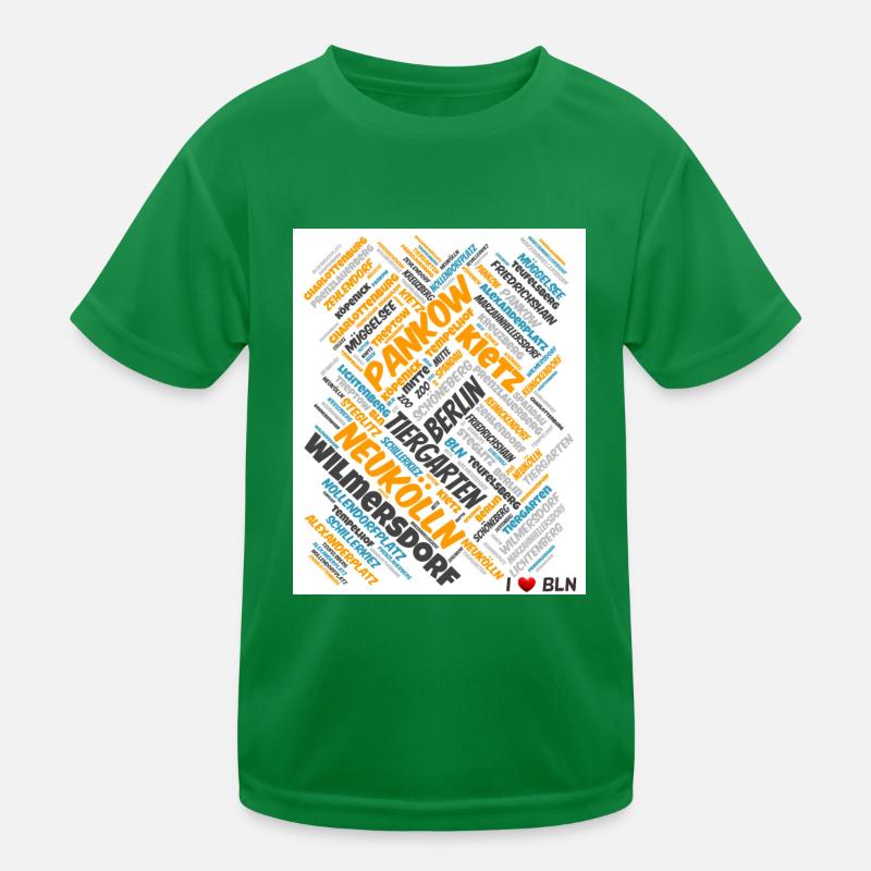 berlin Kids Functional T-Shirt