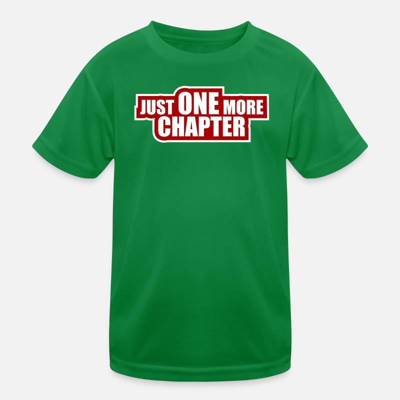 Encore un chapitre Lecture drôle de rat de bibliothèque Cool T-shirt sport Enfant