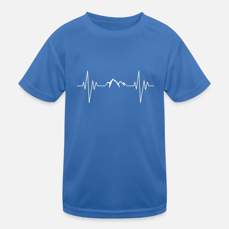 Mountains Pulse Kinder Funktions-T-Shirt