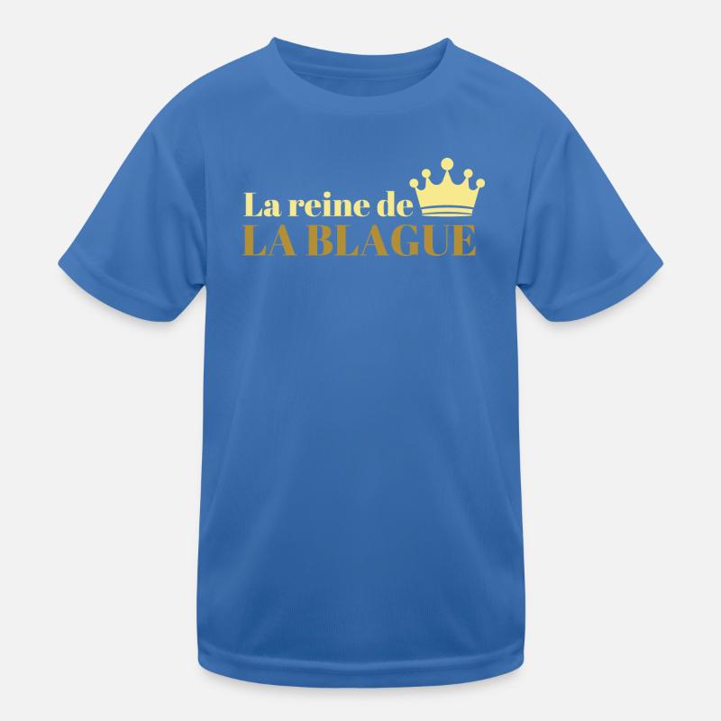 Die Königin der Witze Kinder Funktions-T-Shirt