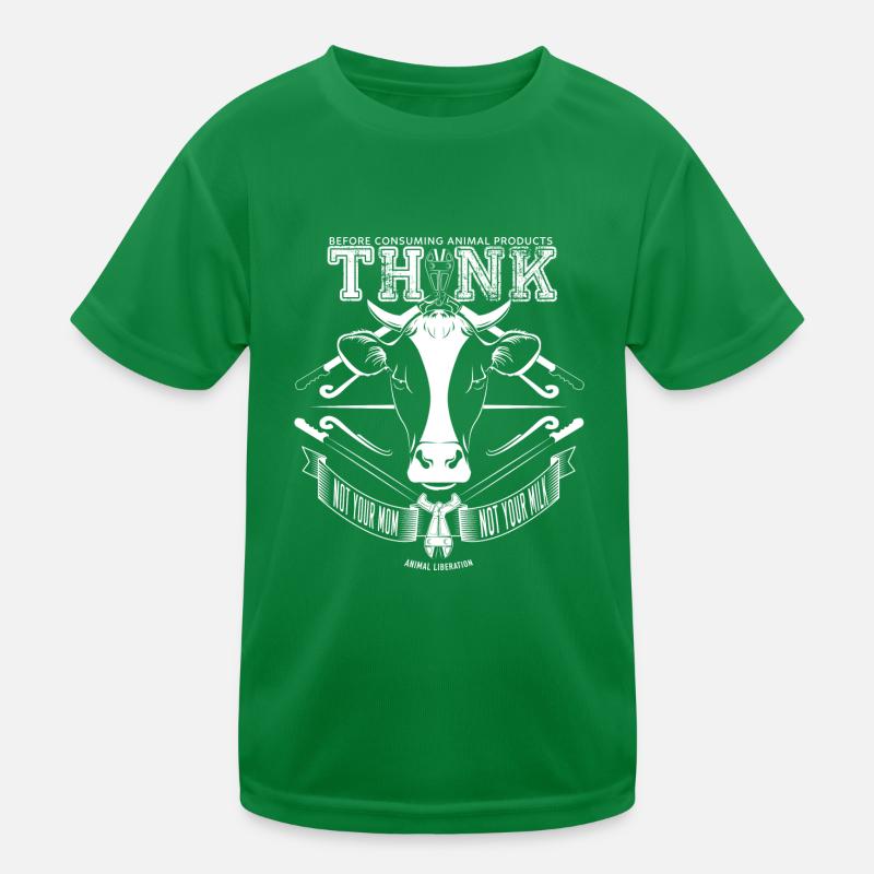 Pas ta mère, pas votre lait (blanc) T-shirt sport Enfant
