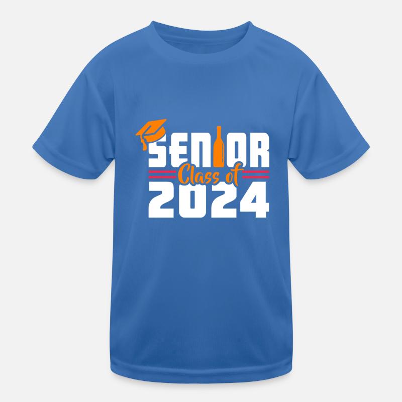 Abschluss 2024 Kinder Funktions-T-Shirt