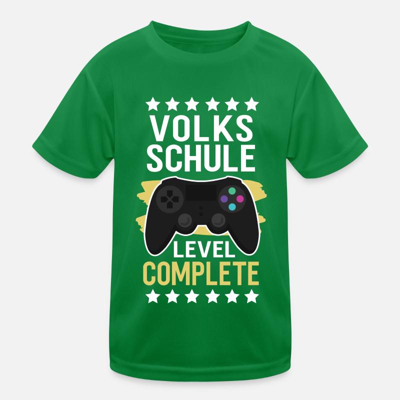Volksschule Level Complete Kinder Funktions-T-Shirt