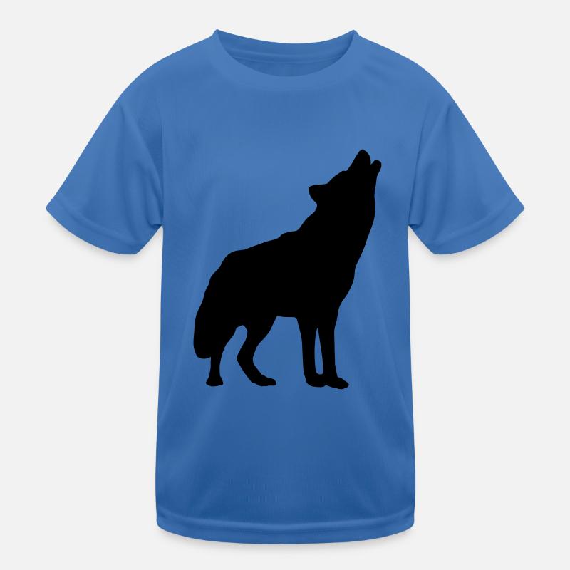 wolf_f1 Kinder Funktions-T-Shirt