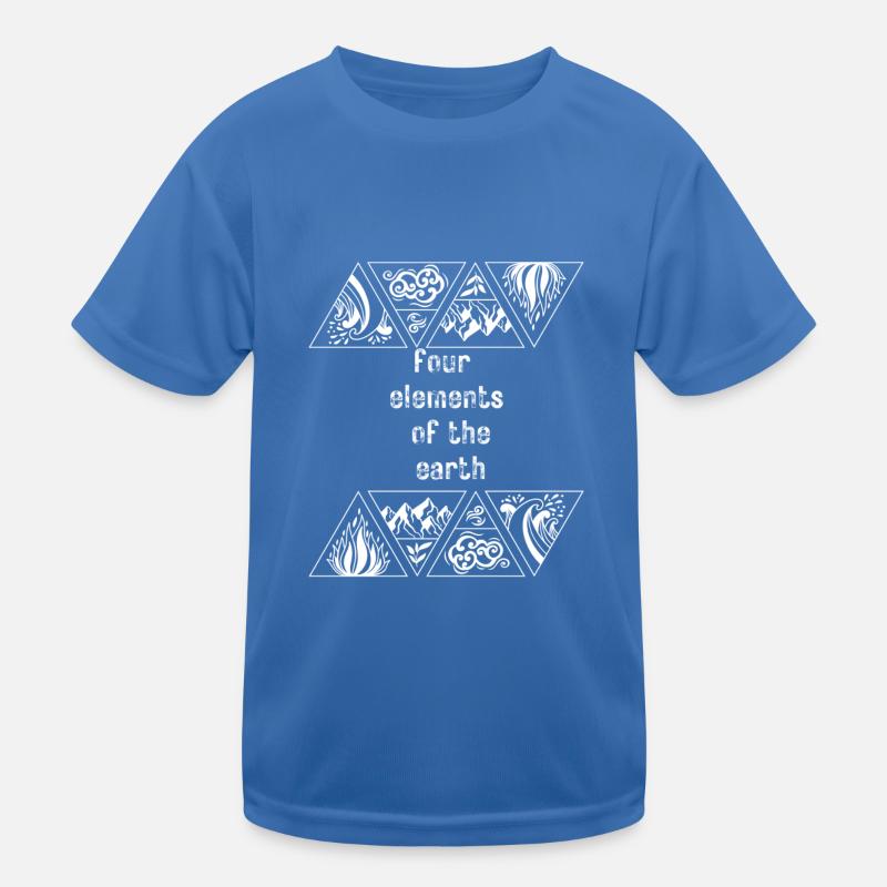 Les quatre éléments de la terre T-shirt sport Enfant