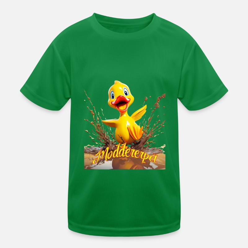 Moddererpel Kinder Funktions-T-Shirt