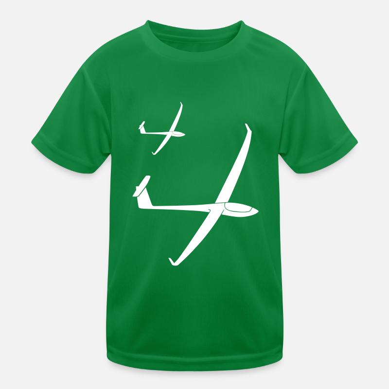 Team glider glider glider gliding thermals Kids Functional T-Shirt