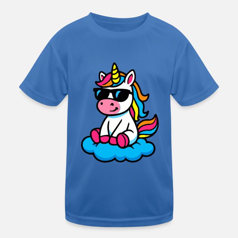 Unicorn Cloud Kids Functional T-Shirt