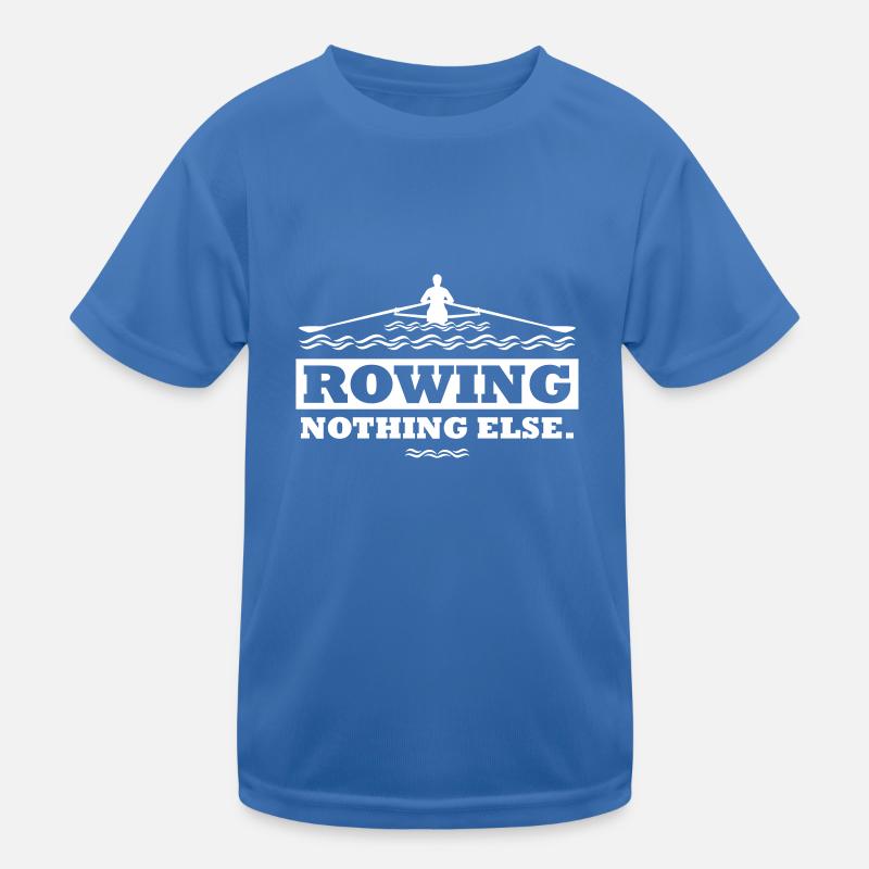 rowing nothing else boat rower Kids Functional T-Shirt