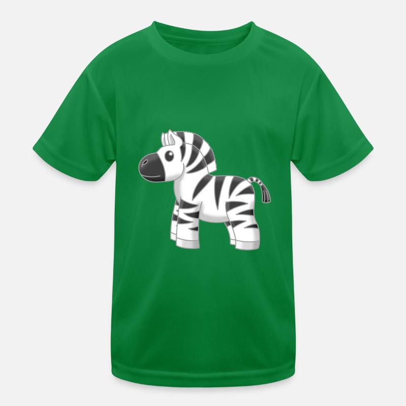 Süßes kleines Zebra Kinder Funktions-T-Shirt