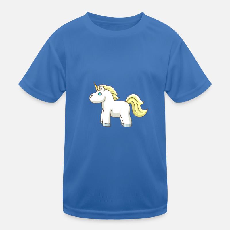 Süßes kleines Einhorn Kinder Funktions-T-Shirt