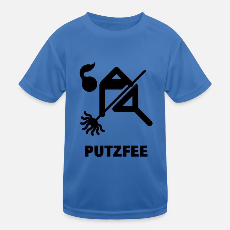 Putzfee / Putzfrau Kinder Funktions-T-Shirt