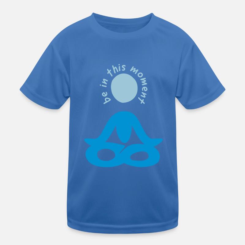 Soyez dans le moment présent T-shirt sport Enfant