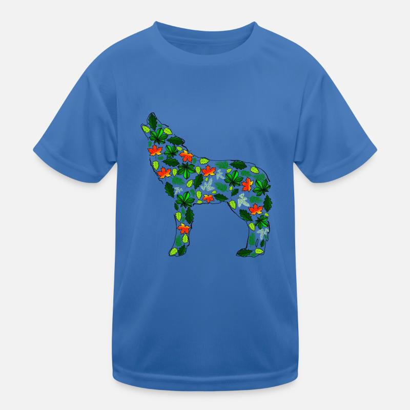 Blattwolf Kinder Funktions-T-Shirt