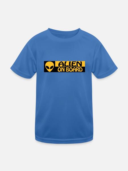 CONSEIL SUR ALIEN - T-shirt sport Enfant - bleu roi - Devant