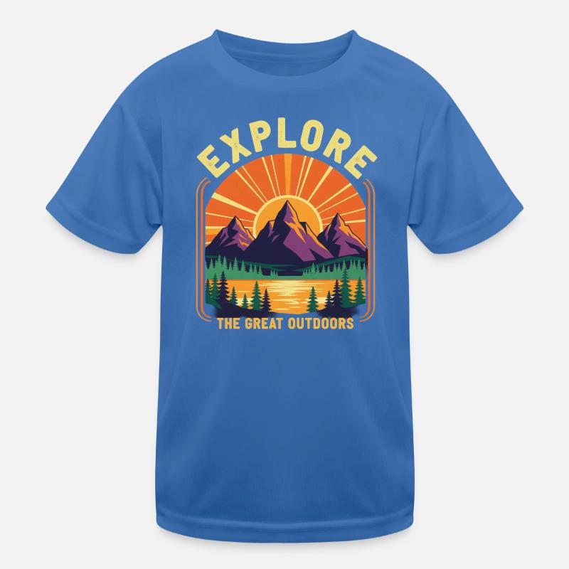 Explorez les grands espaces T-shirt sport Enfant