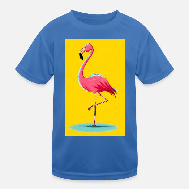 Flamingo Kinder Funktions-T-Shirt