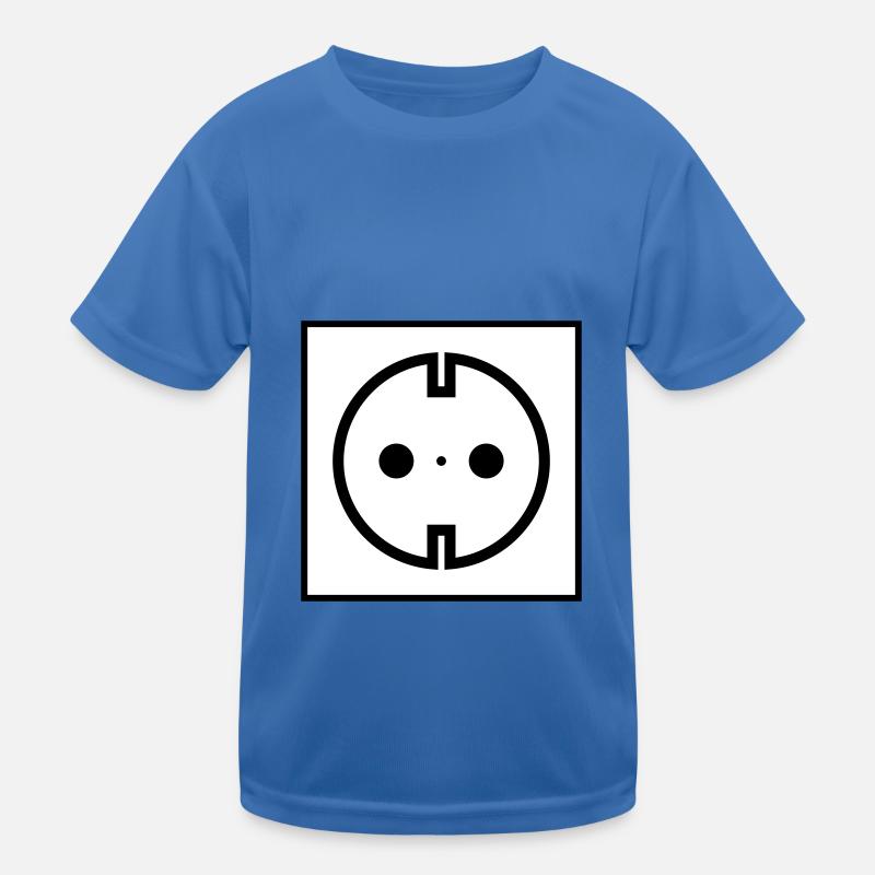 Electricity socket Kids Functional T-Shirt